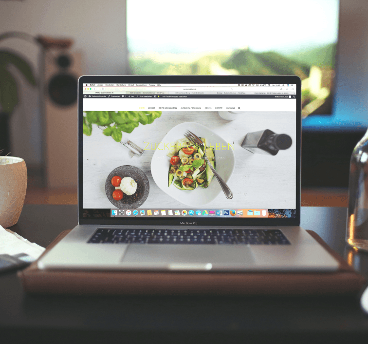 Illustration d'un site vitrine